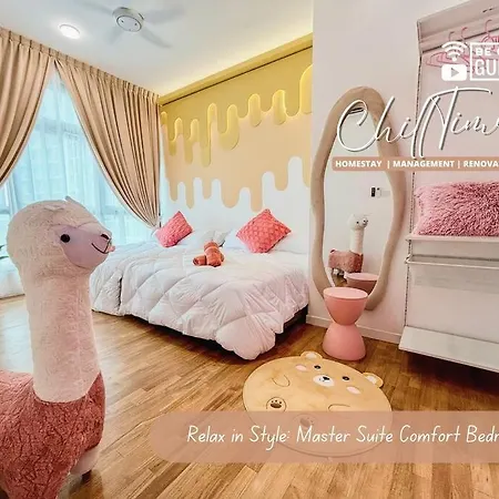 Paradigm Residence Above Paradigm Mall Free Netflix Pool By Chilltime Homestay Johor Bahru Exterior photo