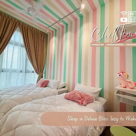 Paradigm Residence Above Paradigm Mall Free Netflix Pool By Chilltime Homestay Johor Bahru Exterior photo
